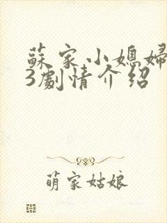 苏家小媳妇1v3剧情介绍