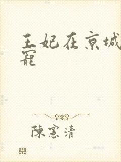 王妃在京城当团宠