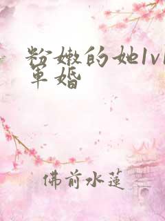 粉嫩的她1v1军婚