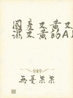 国产又黄又硬又湿又黄的A片小说