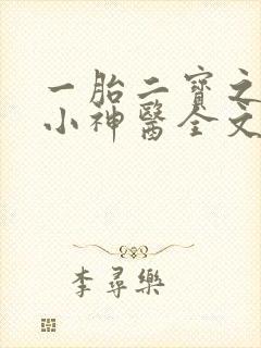 一胎二宝之弃妃小神医全文免费阅读