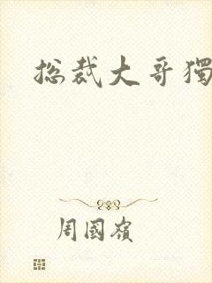 总裁大哥独宠妻