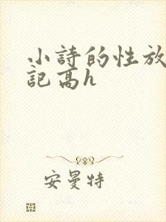 小诗的性放荡日记高h