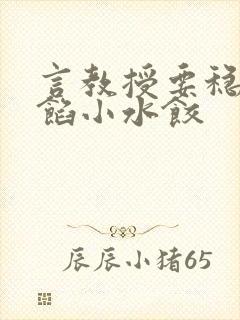 言教授要稳住肉馅小水饺