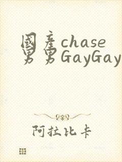国产chase男男GayGay