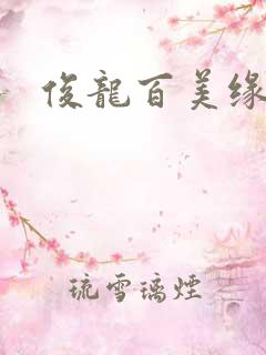 俊龙百美缘小说