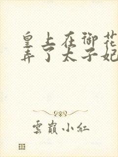 皇上在御花园c弄了太子妃