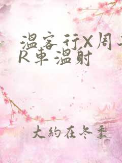 温客行X周子舒R车温射