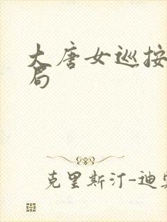 大唐女巡按大结局