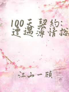 100天契约:遭遇薄情总裁