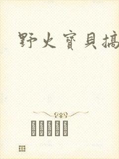 野火宝贝搞定你