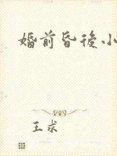 婚前昏后小说