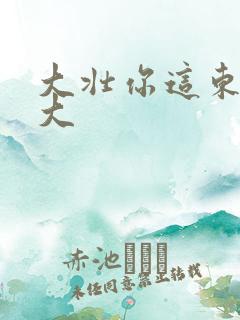 大壮你这东西真大