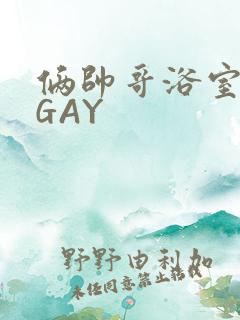 俩帅哥浴室互攻GAY