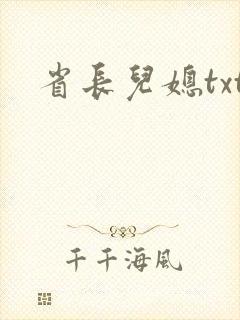 省长儿媳txt