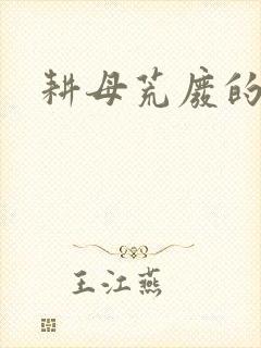 耕母荒废的肥田