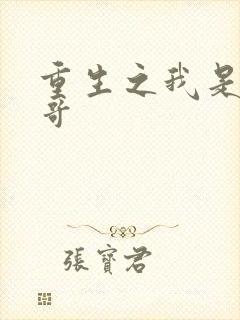 重生之我是大帅哥