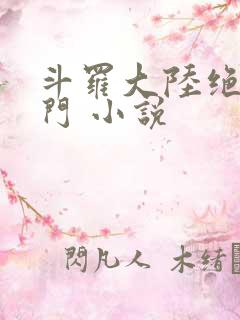 斗罗大陆绝世唐门 小说