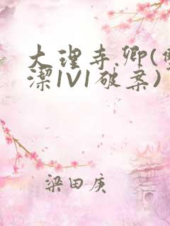 大理寺.卿(双洁1V1破案)