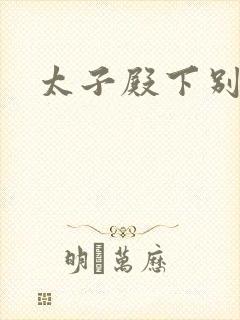 太子殿下别惹我