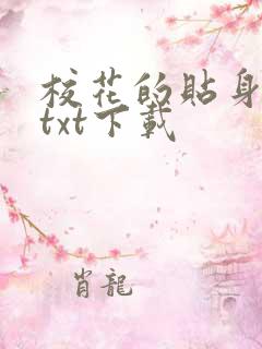 校花的贴身保镖txt下载