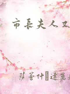 市长夫人又跑了