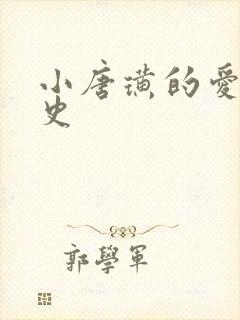 小唐璜的爱情历史