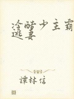 冷酷少主霸宠小逃妻