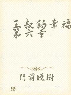 王叔的幸福生活第六章