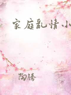 家庭乱情小说