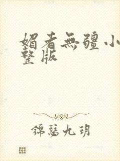 媚者无疆小说完整版