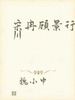 宋冉顾景行肖洛川