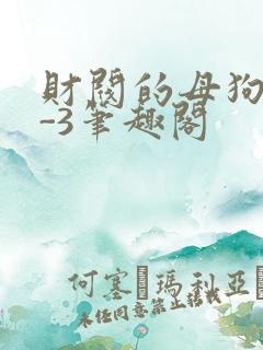 财阀的母狗们1-3笔趣阁