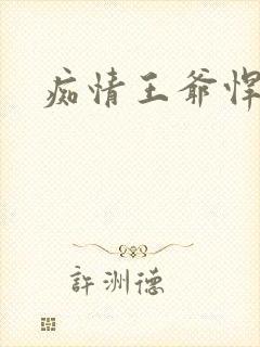 痴情王爷悍王妃