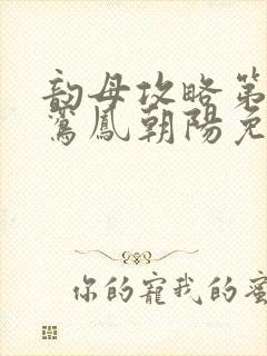 韵母攻略第二部鸾凤朝阳免费