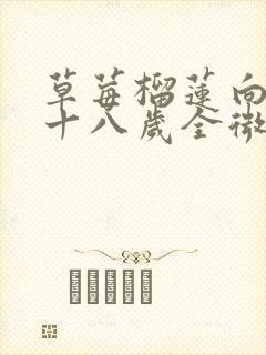 草莓榴莲向日葵十八岁全微糖