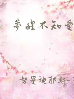 梦醒不知爱欢凉