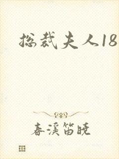 总裁夫人18岁