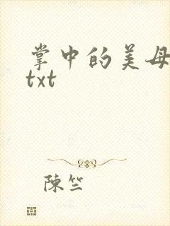 掌中的美母版主txt