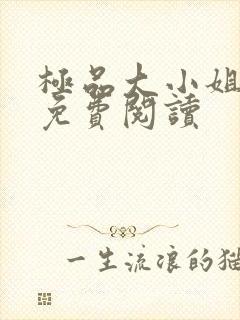 极品大小姐全文免费阅读