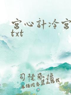 宫心计冷宫皇后txt