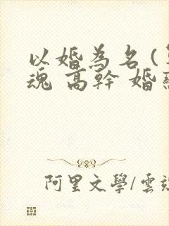 以婚为名 (军魂 高干 婚恋)