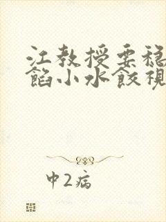 江教授要稳住肉馅小水饺视频