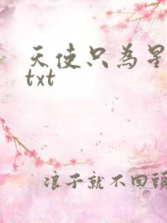 天使只为星夜哭txt