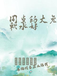 同桌的大兔子好软水好