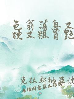 色翁荡息又大又硬又粗肖艳