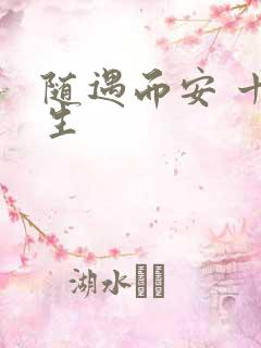 随遇而安 十三生