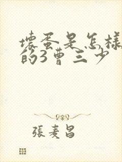 坏蛋是怎样炼成的3曹三少