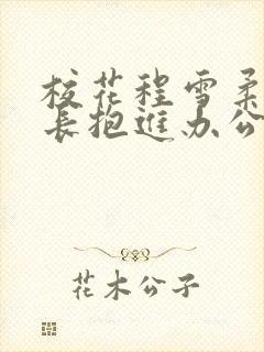 校花程雪柔被校长抱进办公室