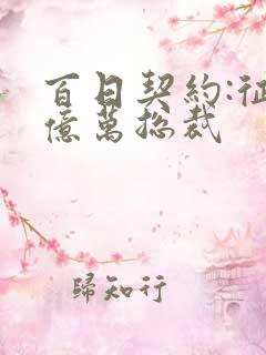 百日契约:征服亿万总裁